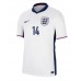 Maillot de foot Angleterre Ezri Konsa #14 Domicile vêtements Europe 2024 Manches Courtes